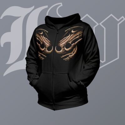 Sudadera con Cremallera Biomecánica
